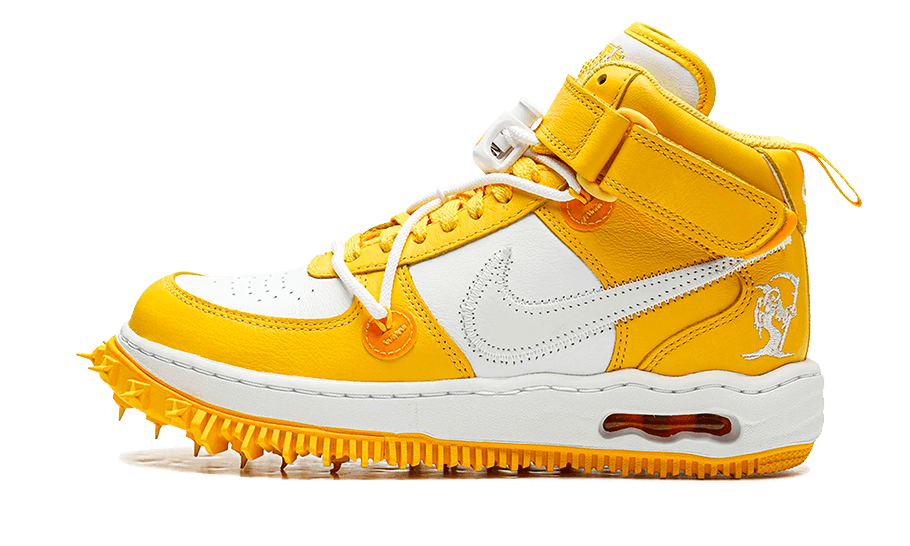 Nike Air Force 1 Mid SP Off White Varsity Maize