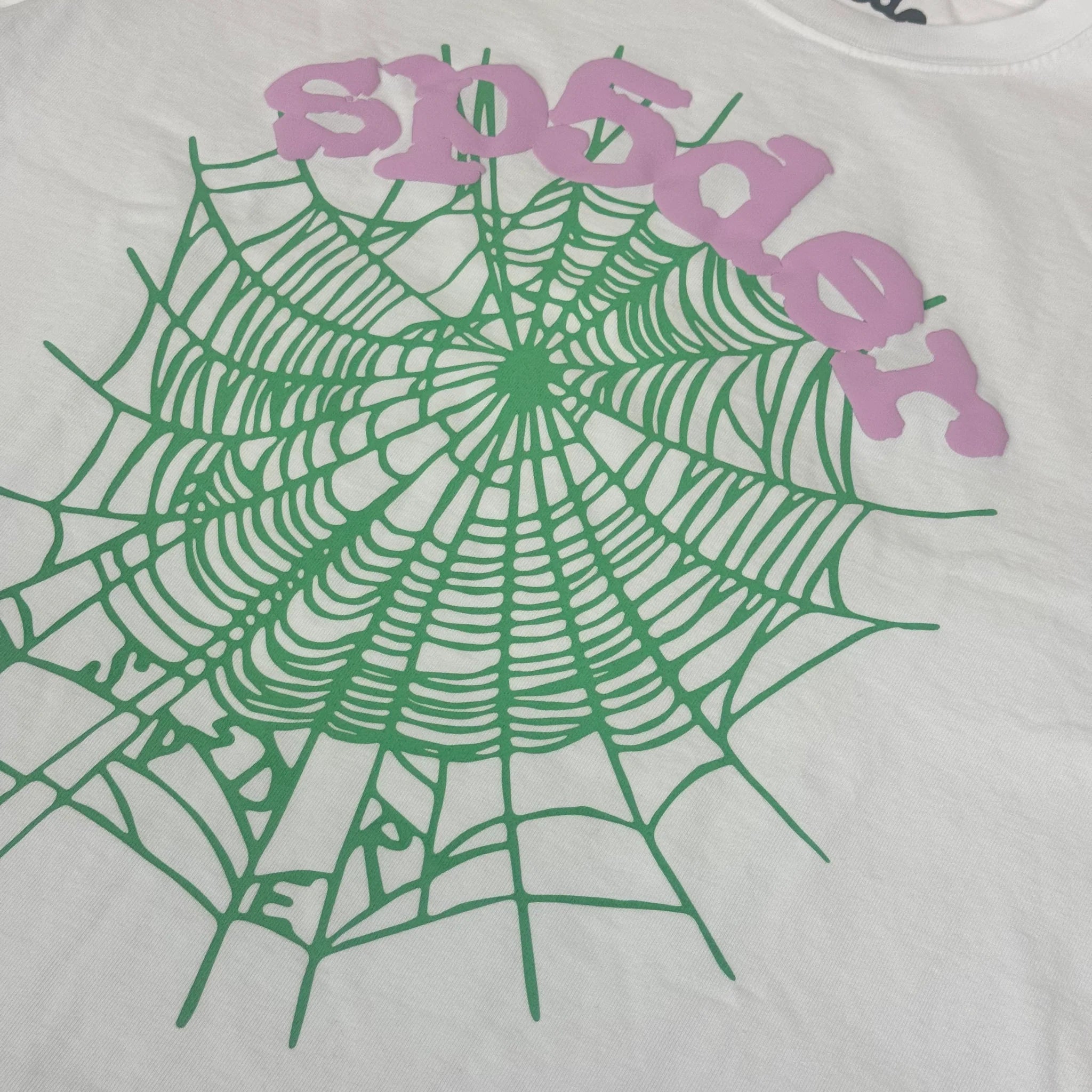 Sp5der OG Web Tee White