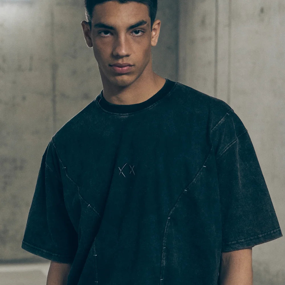 Crossy Studios Washed Monochrome Tee