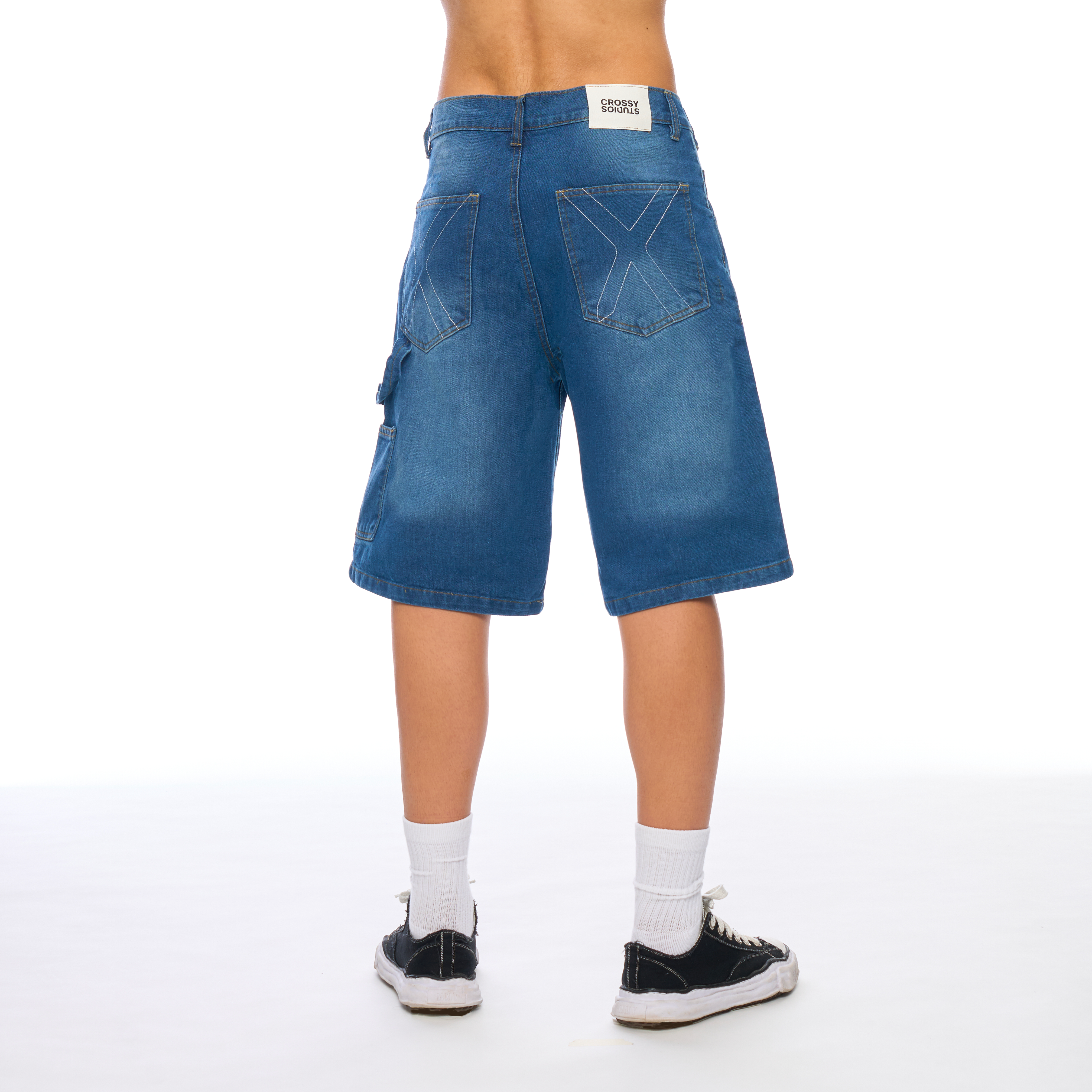 Crossy Studios Blue Denim Shorts