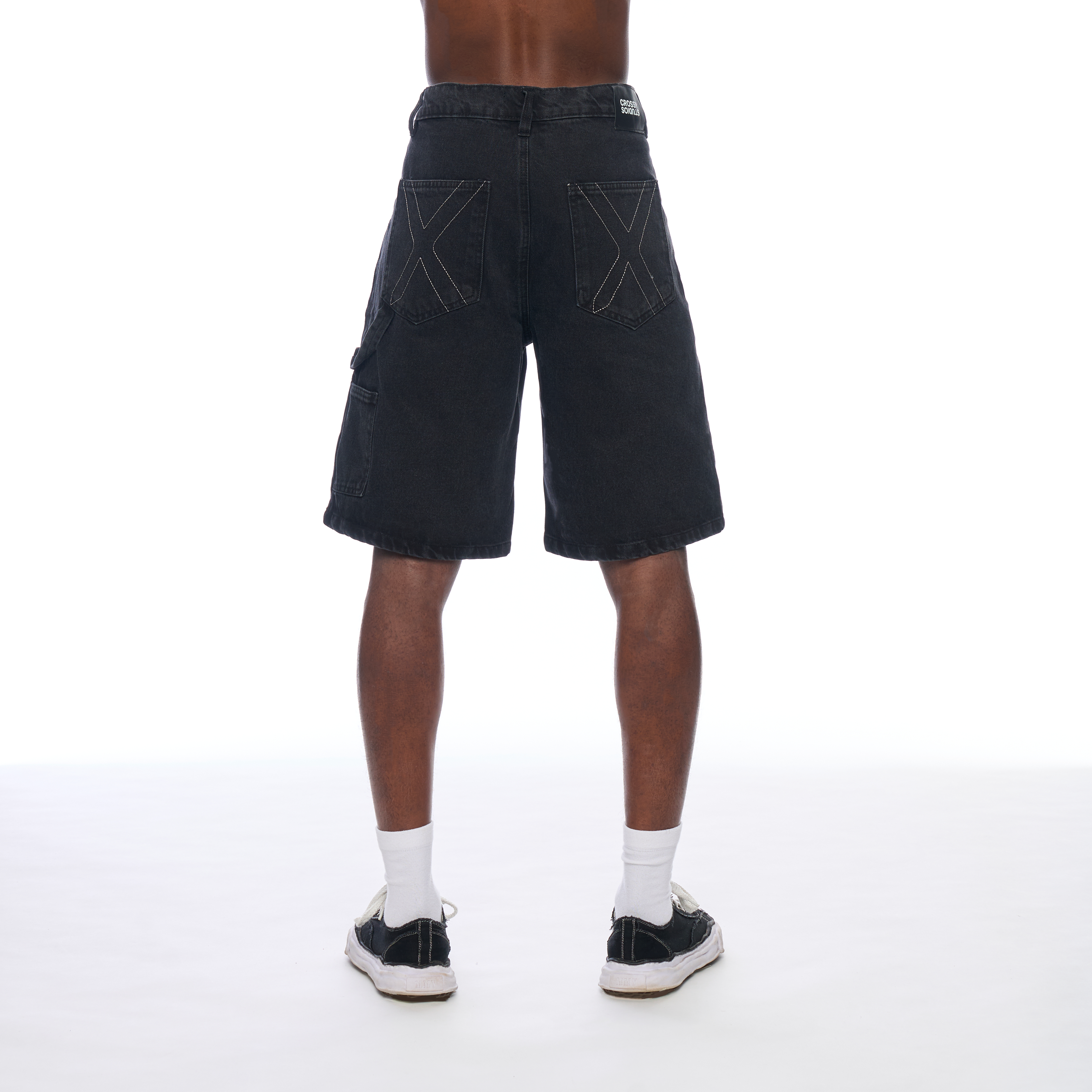 Crossy Studios Black Denim Shorts