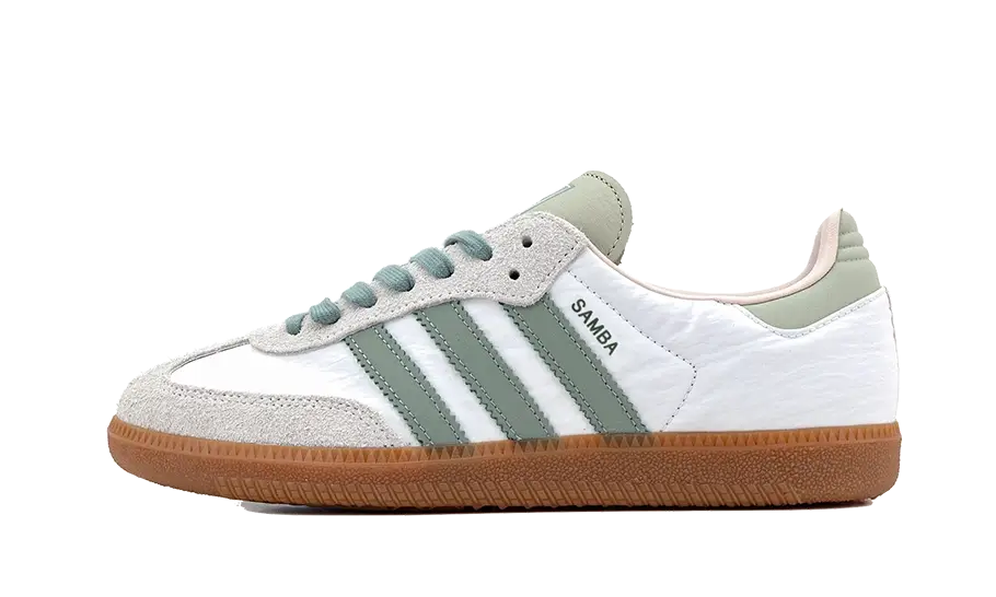 Adidas Samba OG argento verde grigio malva