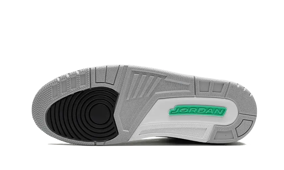 Air Jordan 3 Retro verde fluorescente