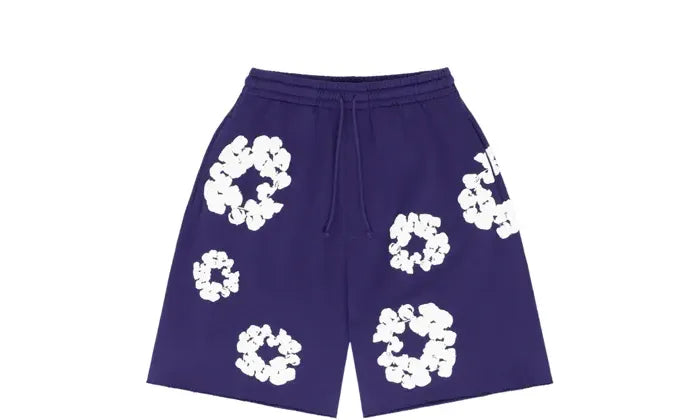 Denim Tears The Cotton Wreath Shorts Purple