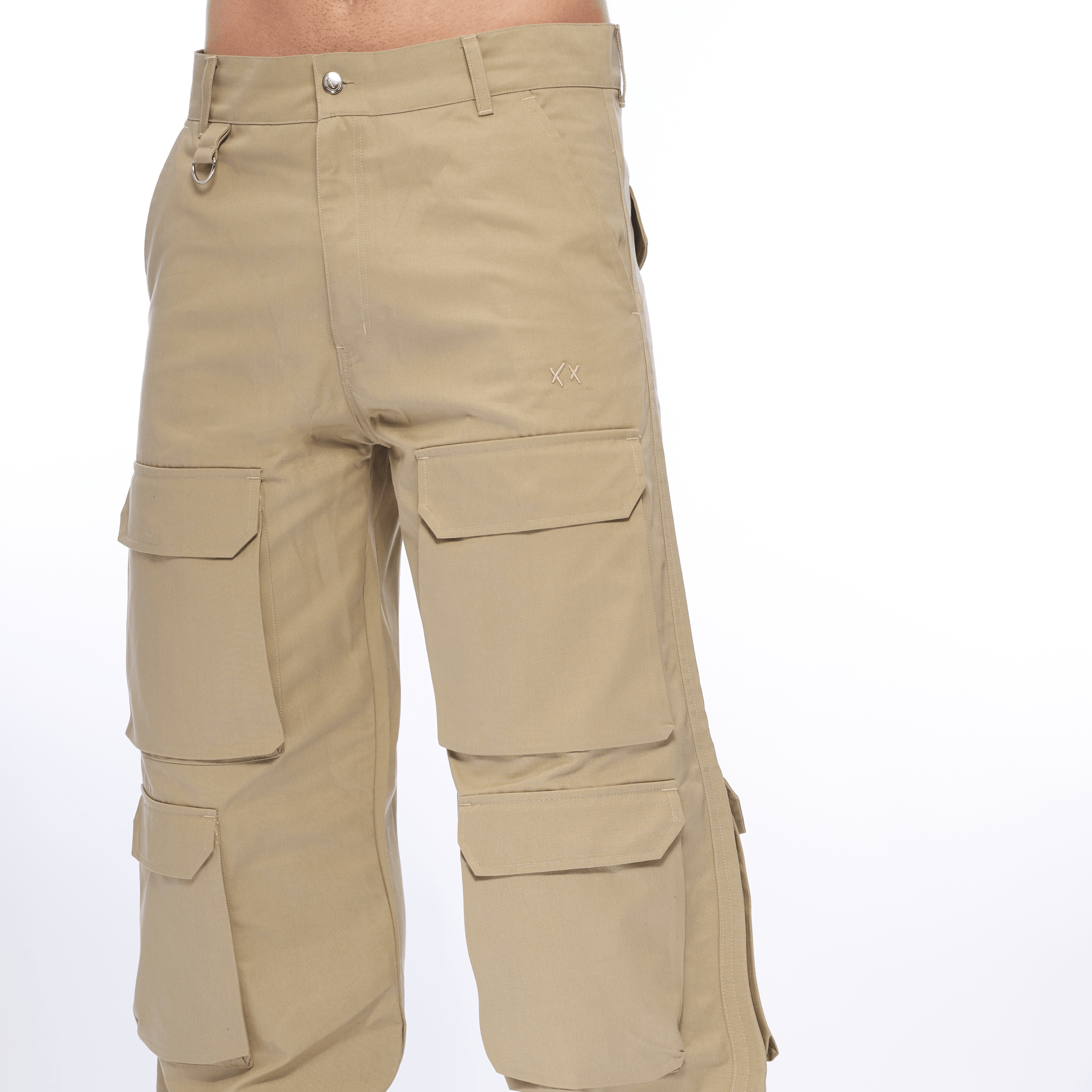 Crossy Studios Utility Cargo Pants Beige - Addtocart®