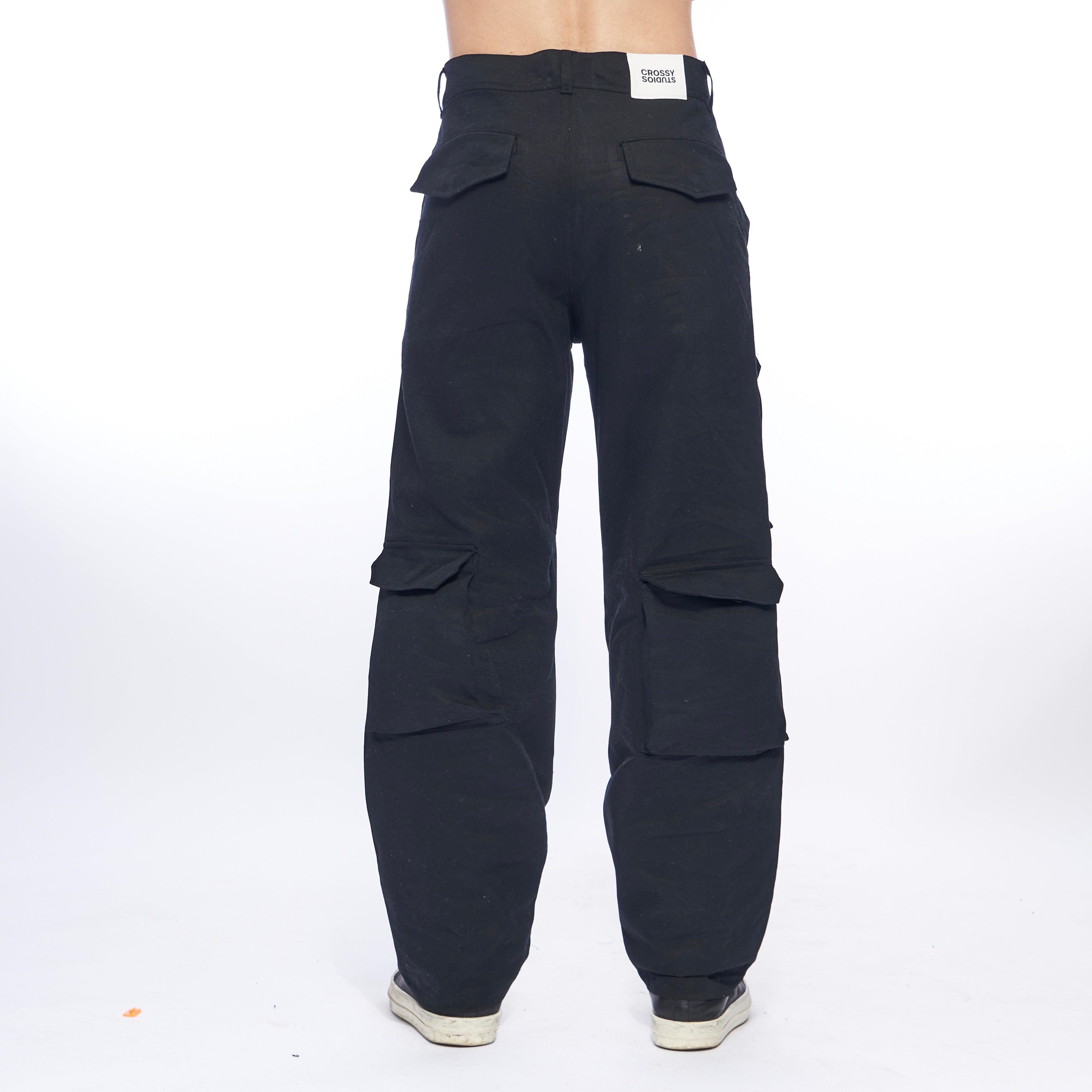 Crossy Studios Utility Cargo Pants Black - Addtocart®
