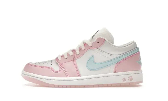 Air Jordan 1 Low SE Paw Print Rosa Foam