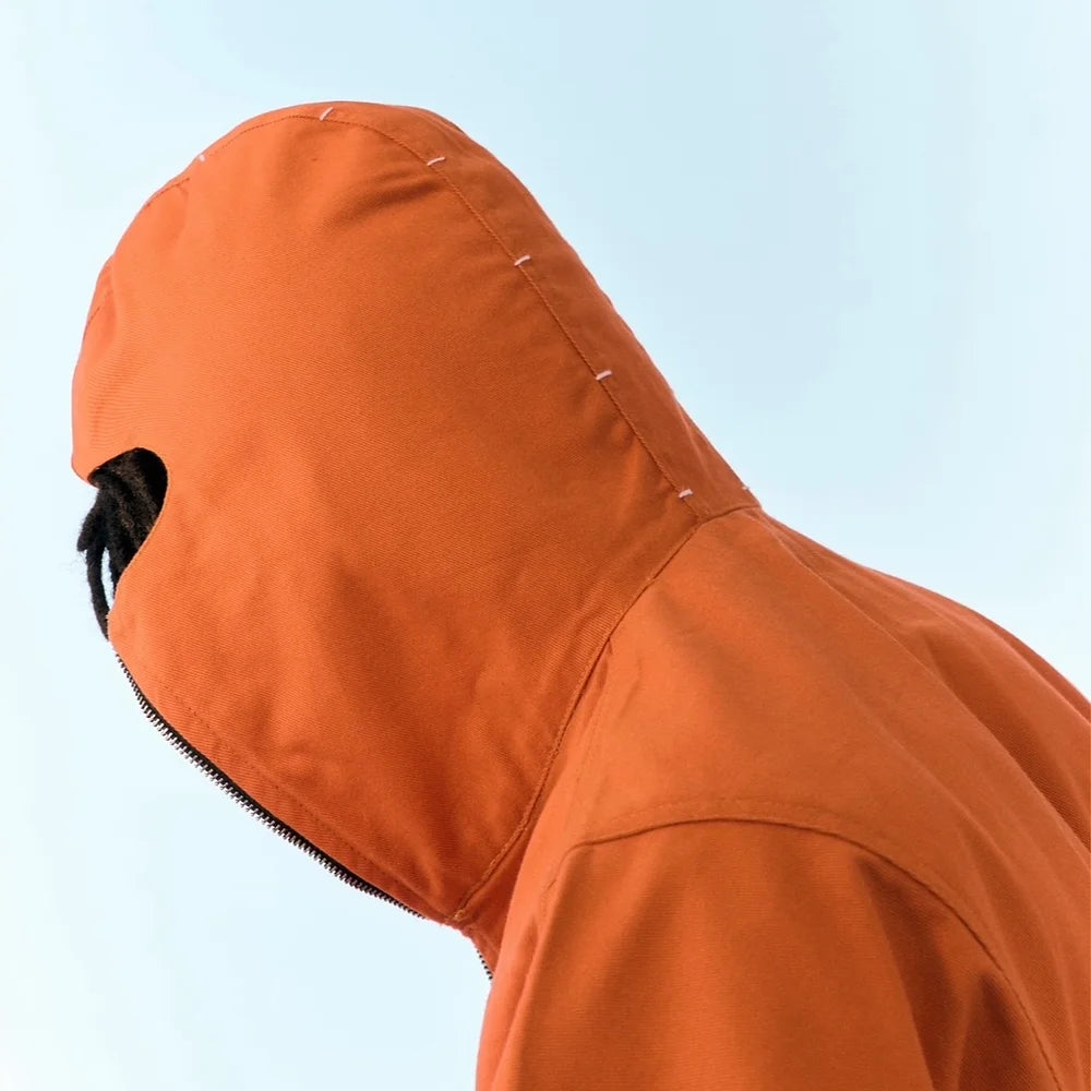 Ninja Denim Jacket Orange