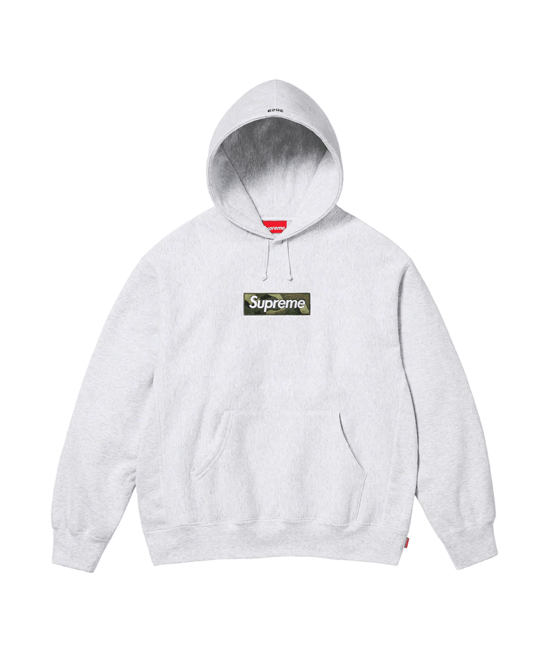 Supreme Box Logo Hoodie Ash Grey Camo - Addtocart®