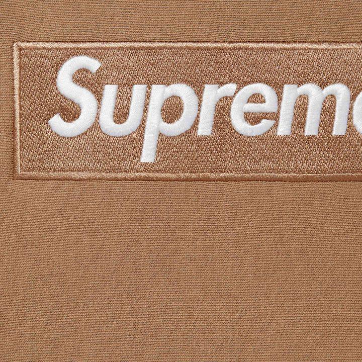 Supreme Box Logo Hoodie Dark Sand - Addtocart®