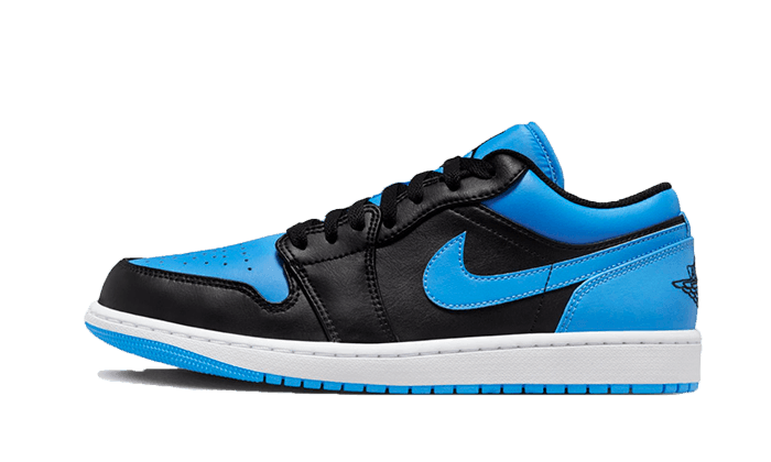 Air Jordan 1 Low Black University Blue - Addtocart®