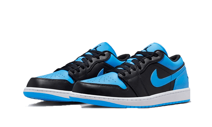 Air Jordan 1 Low Black University Blue - Addtocart®