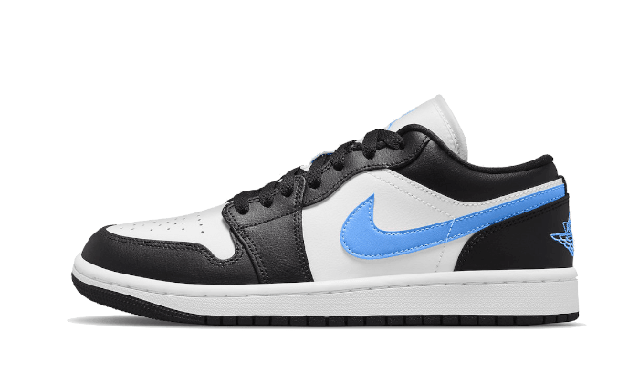 Air Jordan 1 Low Black University Blue White - Addtocart®