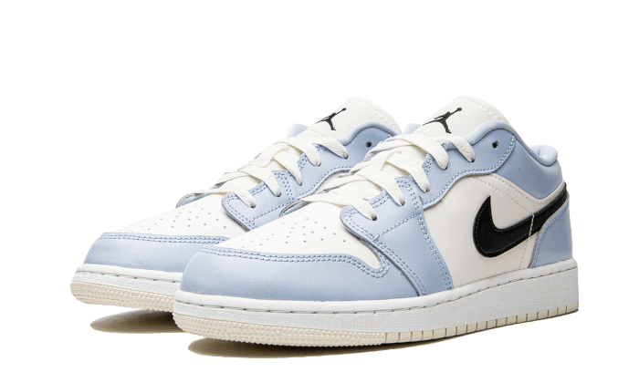 Air Jordan 1 Low Ice Blue Black - Addtocart®