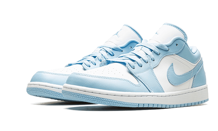 Air Jordan 1 Low White Ice Blue - Addtocart®