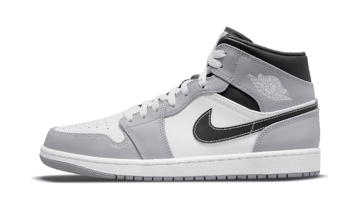 Air Jordan 1 Mid Light Smoke Grey Anthracite - Addtocart®