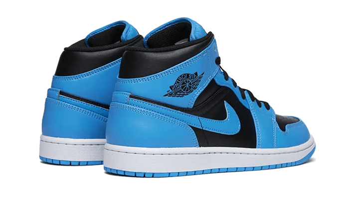 Air Jordan 1 Mid University Blue Black - Addtocart®