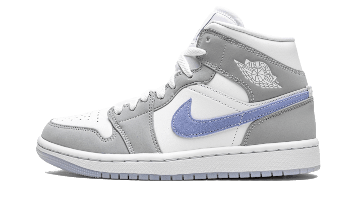 Air Jordan 1 Mid Wolf Grey Aluminum - Addtocart®