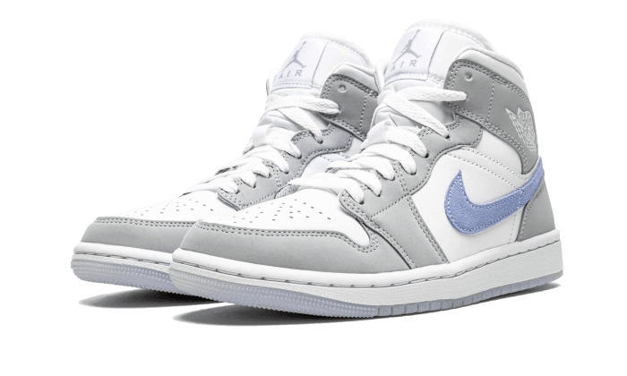 Air Jordan 1 Mid Wolf Grey Aluminum - Addtocart®