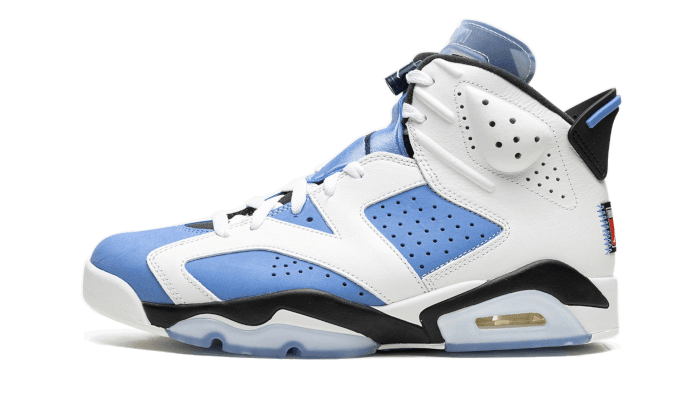 Air Jordan 6 Retro UNC White - Addtocart®