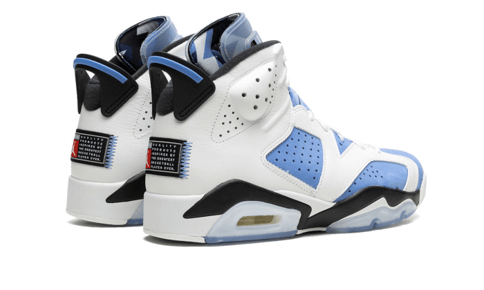 Air Jordan 6 Retro UNC White - Addtocart®
