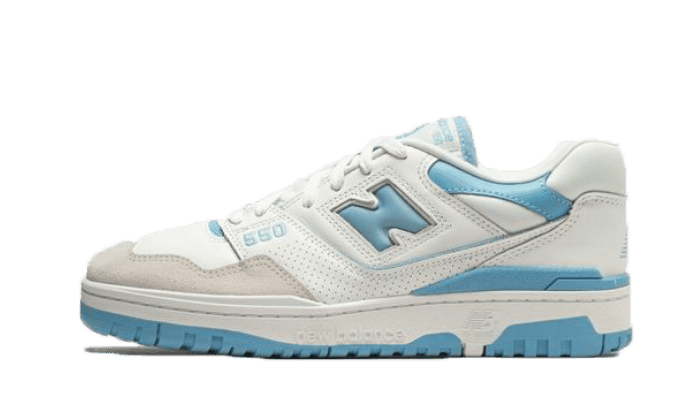 New Balance 550 White Blue Haze Rain Cloud - Addtocart®