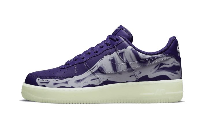 Nike Air Force 1 Low '07 QS Purple Skeleton Halloween - Addtocart®