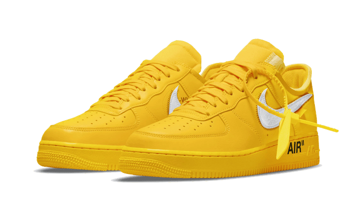Nike Air Force 1 Low Off-White ICA University Gold - Addtocart®