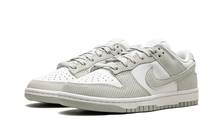 Nike Dunk Low Light Silver Corduroy - Addtocart®