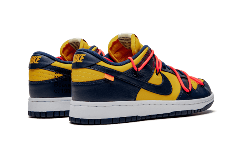 Nike Dunk Low Off-White University Gold - Addtocart®