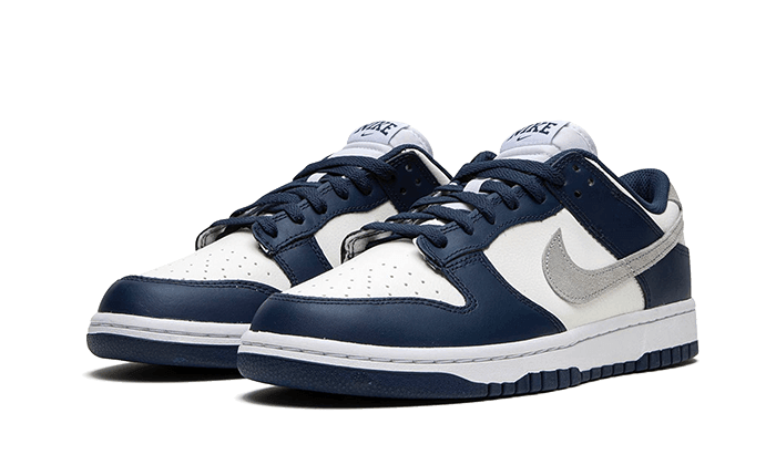 Nike Dunk Low Summit White Midnight Navy - Addtocart®