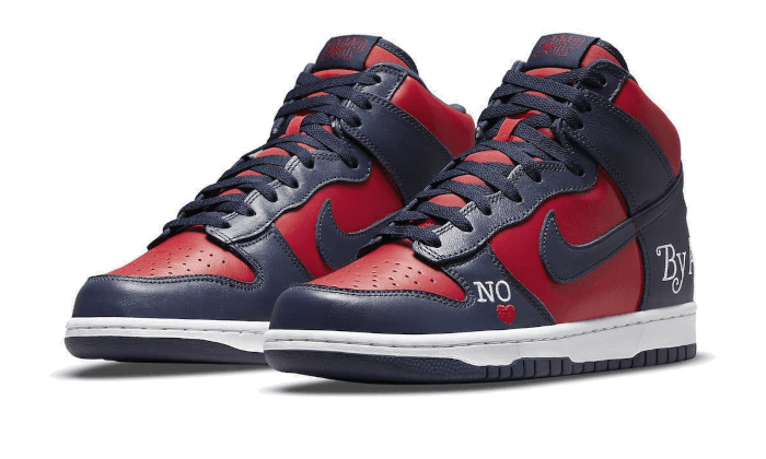 Nike SB Dunk High Supreme By Any Means Navy - Addtocart®