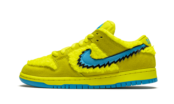 Nike SB Dunk Low Grateful Dead Bears Opti Yellow - Addtocart®