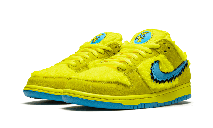 Nike SB Dunk Low Grateful Dead Bears Opti Yellow - Addtocart®