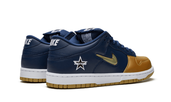 Nike SB Dunk Low Supreme Jewel Swoosh Gold - Addtocart®