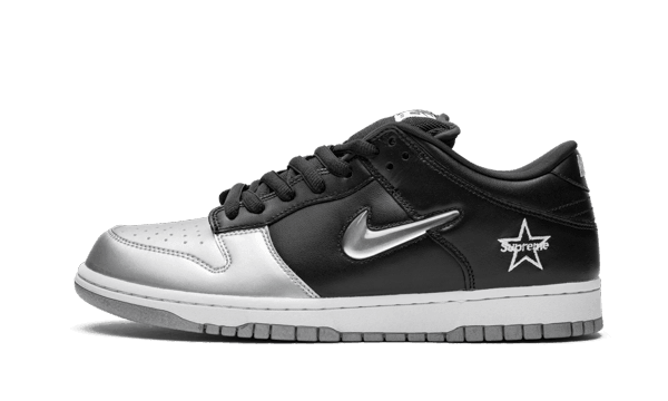 Nike SB Dunk Low Supreme Jewel Swoosh Silver - Addtocart®