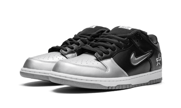 Nike SB Dunk Low Supreme Jewel Swoosh Silver - Addtocart®