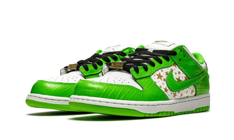 Nike SB Dunk Low Supreme Stars Mean Green - Addtocart®