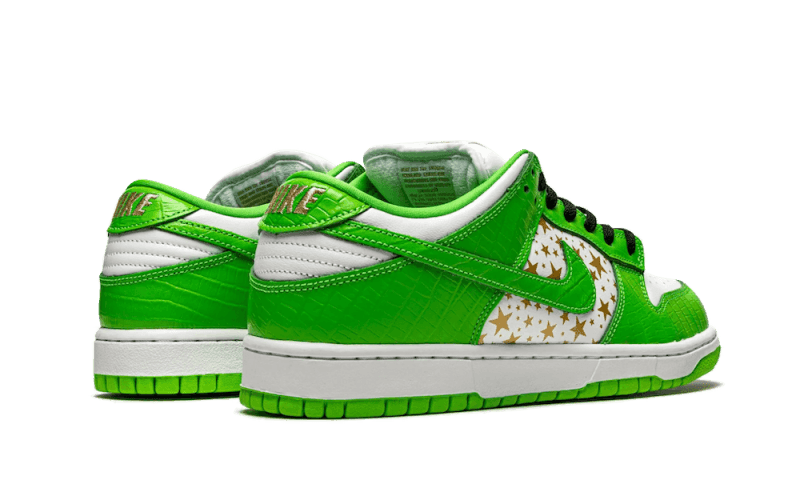 Nike SB Dunk Low Supreme Stars Mean Green - Addtocart®
