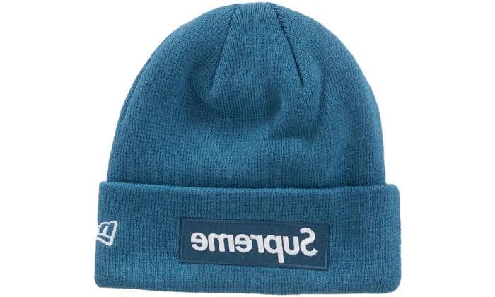 Supreme New Era Box Logo Beanie Blue - Addtocart®