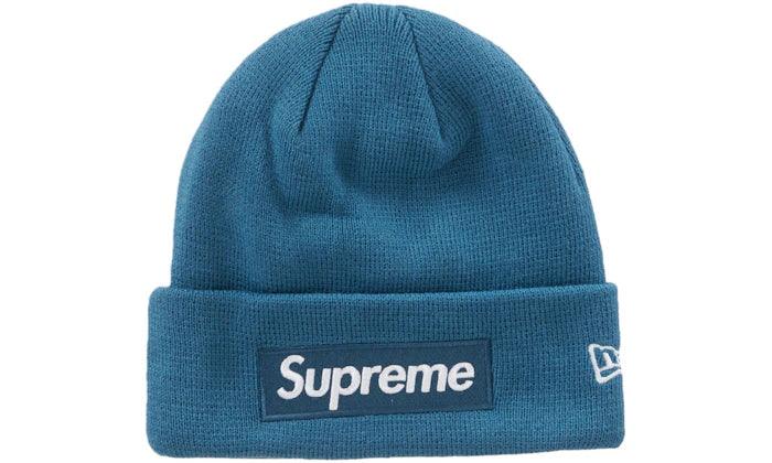 Supreme New Era Box Logo Beanie Blue - Addtocart®