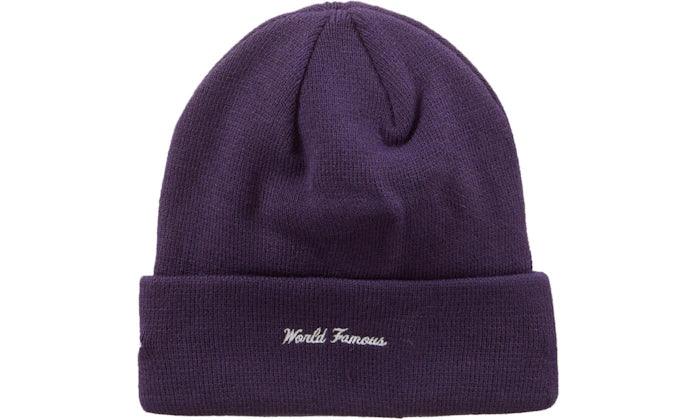 Supreme New Era Box Logo Beanie Dark Purple - Addtocart®