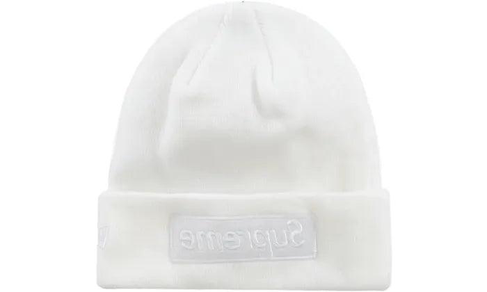 Supreme New Era Box Logo Beanie White - Addtocart®