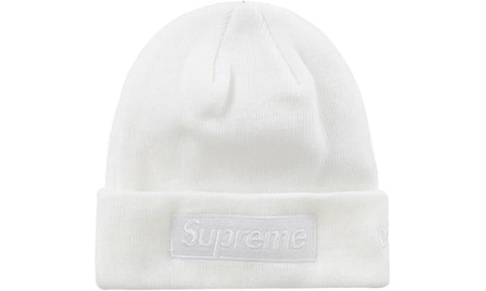 Supreme New Era Box Logo Beanie White - Addtocart®